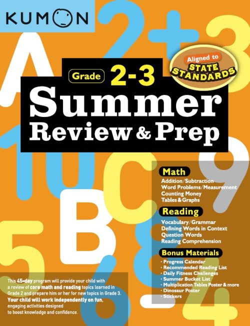 Kumon Summer Review & Prep Workbooks 2-3 (New Cover)